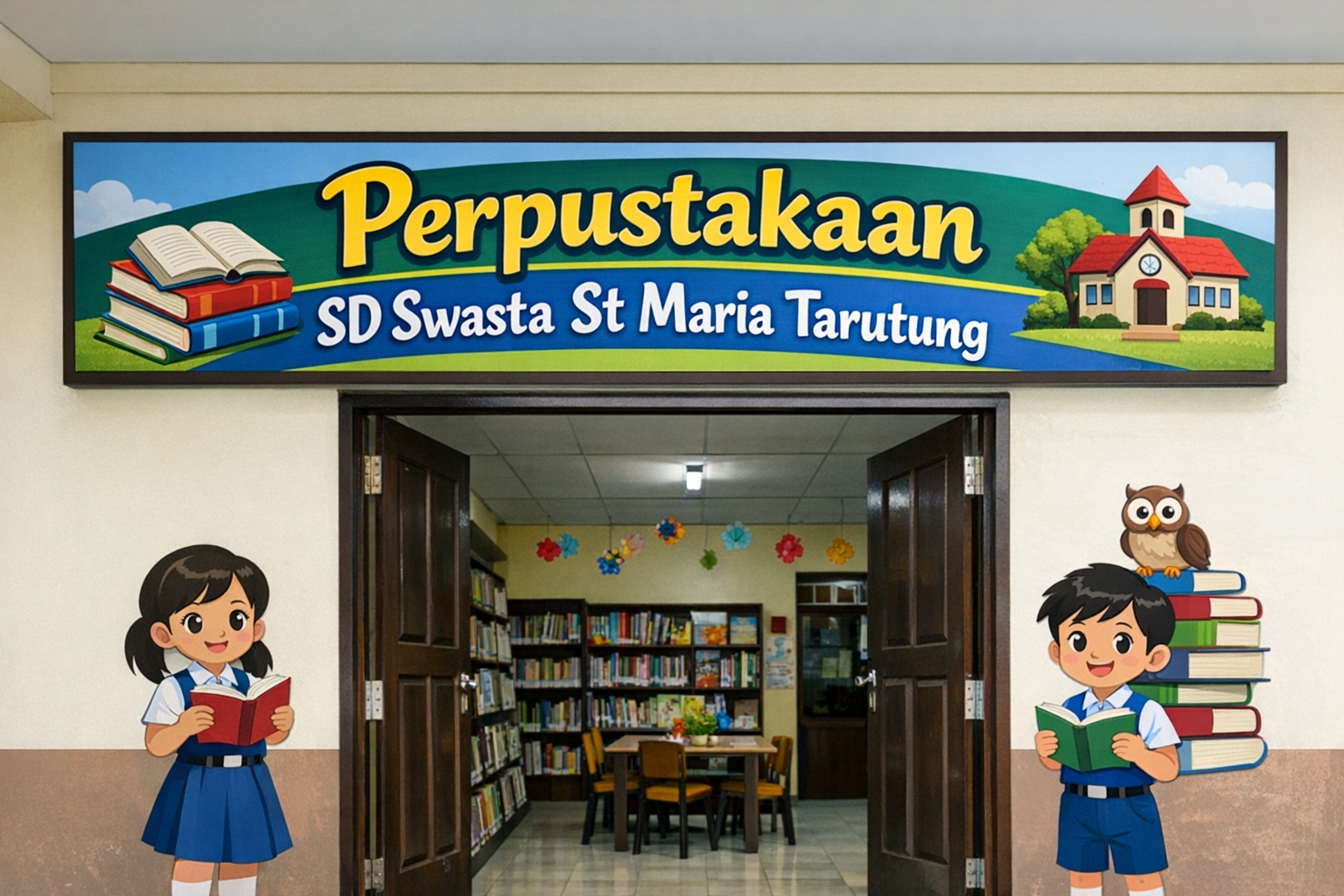 Perpustakaan SD Swasta Santa Maria